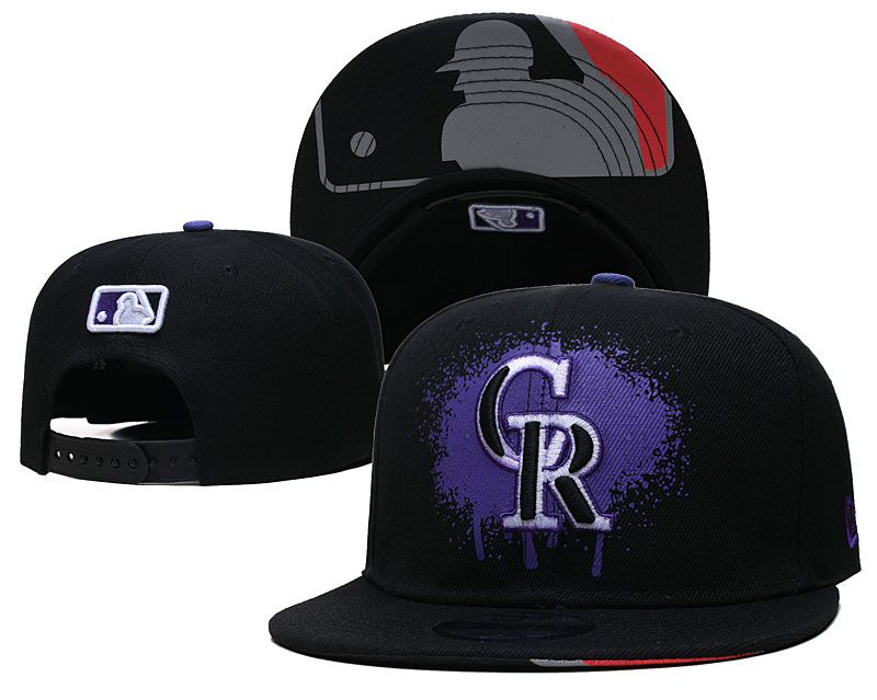 2021 MLB Colorado Rockies Hat GSMY 0725->mlb hats->Sports Caps